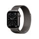 Apple Watch Series 11 (GPS+Cellular) 42mm Titanium Case with Slate Milanese Loop - Slate - (2025)