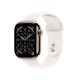 Apple Watch Series 11 (GPS+Cellular) 42mm Titanium Case with Light Blush Sport Band - S/M - Gold - (2025)