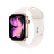 Apple Watch Series 11 (GPS+Cellular) 46mm Aluminum Case with Light Blush Sport Band - S/M - Rose Gold - (2025)