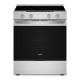 Whirlpool - Cu. Ft. Slide In Single Electric Range with Air Cooking Technology - Stainless Steel
