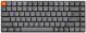Keychron - K3 Max 75% Custom Wireless RGB Mechanical Keyboard with Programmable QMK/VIA Hot-Swappable Red Switch - Black