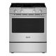 Maytag - 5.3 Cu. Ft Slide-In Electric Range with Grill Mode and No Preheat Air Fry - Fingerprint Resistant Stainless Steel