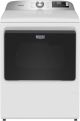 Maytag - 7.4 Cu. Ft. Smart Electric Dryer with Extra Power and Advanced Moisture Sensing - White