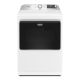 Maytag - 7.4 Cu Ft. Smart Electric Dryer with Pet Pro Option and Extra Power - White
