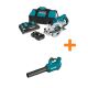 Makita 18V X2 LXT 5.0Ah(36V) Brushless Rear Handle 7-1/4 in. Circular Saw Kit w/bonus 116 MPH 459 CFM 18V LXT Brushless Blower XSR01PT-XBU03Z