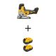 DEWALT 20V MAX Lithium-Ion Cordless Barrel Grip Jigsaw with (2) 20V MAX Premium Lithium-Ion 5.0Ah Battery-Packs DCS335BWCB205-2