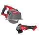 Milwaukee M18 FUEL 18-Volt 8 in. Lithium-Ion Brushless Cordless Metal Cutting Circular Saw (Tool-Only) w/Brushless Grinder 2982-20-2880-20