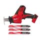 Milwaukee M18 18V Lithium-Ion Cordless HACKZALL Reciprocating Saw with 9 in. 8 TPI TORCH Nitrus Carbide Teeth SAWZALL Blade Set 2625-20-48-00-5362