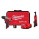 Milwaukee M12 FUEL 12-Volt Li-Ion Brushless Cordless 1/2 in. Hammer Drill Kit w CP 2.0Ah Battery, Charger & M12 3/8 in. Ratchet 3404-21-2457-20
