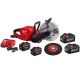 Milwaukee M18 FUEL ONE-KEY 18V Lith-Ion Cordless 9 in. Cut Off Saw Kit W/ (2) High Output 6.0 Ah Battery Pack 2786-22HD-48-11-1862