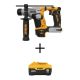 DEWALT ATOMIC 20V MAX Lithium-Ion Cordless Brushless Ultra-Compact 5/8 in. SDS Plus Hammer Drill with Premium 6 Ah BatteryPack DCH172BWDCB206