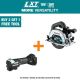 Makita 18V LXT Sub-Compact Brushless StarlockMax Oscillating Multi-Tool w/ 18V 6-1/2 in. LXT Sub-Compact Brushless Circular Saw XMT04ZB-XSH04ZB