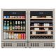 Wine Enthusiast - SommSeries2 Beverage Station - Stainless Steel