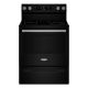 Maytag - 5.3 Cu. Ft. Freestanding Single Electric Range with No Preheat Dry and Air Baking - Black