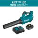 Makita 116 MPH 459 CFM 18V LXT Lithium-Ion Brushless Cordless Leaf Blower Kit
