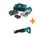 Makita 18V X2 LXT 5.0Ah (36V) Brushless Rear Handle 7-1/4 in. Circular Saw Kit with bonus 18V LXT Reciprocating Saw