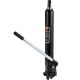 VEVOR 3-Tons 6600 lbs. Black Hydraulic Long Ram Jack Manual Cherry Picker with Single Piston Pump, Clevis Base and Handle