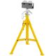 VEVOR Roller Pipe Stand 32 in. to 55 in. Adjustable Height 2500 lbs. Capacity Folding Jack Stands for 0.5 in. to 12 in. Pipe
