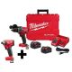 Milwaukee M18 FUEL 18-Volt Lithium-Ion Brushless Cordless 1/2 in. Hammer Drill Driver Kit and 1/4 in. SURGE Impact Driver
