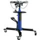 VEVOR Transmission Jack 1100 lbs. Hydraulic Telescopic Floor Jack Stand 2-Stage w/ Foot Pedal 360-Degree Wheel for Garage Shop