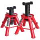 Big Red 10-Ton Low-Profile Heavy-Duty Jack Stands (2 Pack)