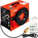 VEVOR PCP Air Rifle Pump 0.4 Gal. 4500Psi Portable Electric Air Compressor 30Mpa Auto-stop with Built-in Water/Oil Adapter Fan