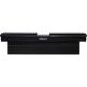 Buyers Products Company 23 in. x 27 in. x 71 in. Black Diamond Tread Aluminum Crossover Gull Wing Truck Tool Box