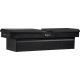 Buyers Products Company 18 in. x 20 in. x 71 in. Textured Matte Black Diamond Tread Aluminum Crossover Gull Wing Truck Tool Box