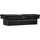 Buyers Products Company 23 in. x 27 in. x 71 in. Textured Matte Black Diamond Tread Aluminum Crossover Gull Wing Truck Tool Box