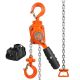 VEVOR 1/4 Ton Manual Lever Chain Hoist 10 ft. Long Chain Hoist with 360° Rotation Hook for Garage, Factory, Dock