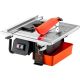 Wet Tile Saw, 4-Amps 7 in. 65Mn Corded Wet Tile Saw, 3500 RPM Induction Motor, Tile Cutter Wet Saw with Water Reservoir