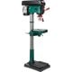 Grizzly Industrial 17 in. 12-Speed Floor Drill Press with 5/8 in. Chuck Capacity, LED Light, and Laser Guide