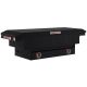 Weather Guard 62.5 in. Gloss Black Aluminum Compact Low Profile Crossover Truck Tool Box