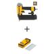 DEWALT 18-Gauge Pneumatic Brad Nailer with 2 in. x 18-Gauge Metal Brad Nails (2500 per Pack)