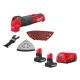 Milwaukee M12 FUEL 12V Lithium-Ion Cordless Oscillating Multi-Tool with M12 XC 5.0 Ah Battery (2-Pack) Starter Kit and Charger