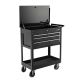 OLYMPIA 30 in. 4-Drawer Roller Cabinet Tool Chest in Black