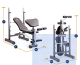 Marcy Folding Standard Weight Bench – Easy Storage MWB-20100