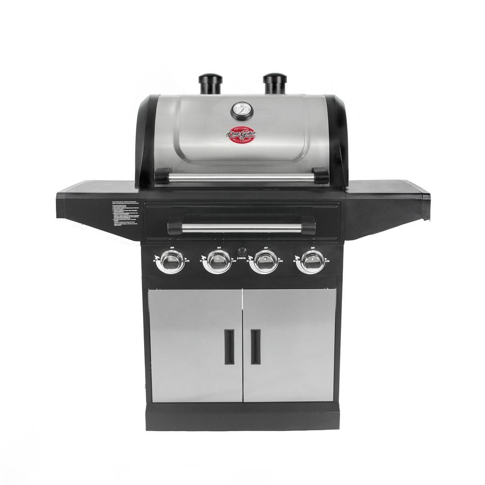 Char Griller Flavor Pro 4-Burner Gas Grill