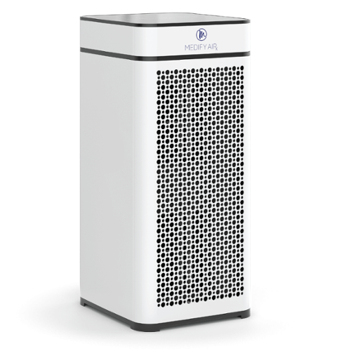 Medify Air - Medify MA-40 825 Sq. Ft. Portable Air Purifier with True HEPA H13 Filter - White - Thumbnail 2
