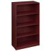 Regency 47inch Mahogany Wood 4-shelf Standard Bookcase w/ Adjustable Shelves - HDMBC4732MH