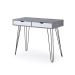 AC Pacific 36 inch Rectangular Black 2 Drawer Desk Components w/ Storage