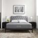 MODWAY Emma 10 in. Firm Memory Foam Tight Top Mattress King