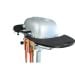 Portable Kitchen PK Grills PK360 Cast Aluminum Charcoal Grill and Smoker in Silver