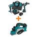 Makita 18V LXT Cordless Brushless 2-Pc. Combo Kit (5.0Ah) with 18V LXT Cordless 3-1/4 in. Planer