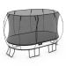 Kids Outdoor Large Oval 8 ft. x 13 ft. Trampoline with Enclosure