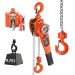 VEVOR Manual Lever Chain Hoist, Heavy Duty Come Along, 10 ft. Lift G80 Steel With Dual Pawl Brake, Hooks 1650 lbs. Capacity
