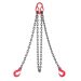 VEVOR Chain Sling, 5/16 in. x 10 ft. Lifting Chains with 2 Leg Grab Hooks, G80 Alloy Steel Lifting Sling, 7000 lbs. Capacity