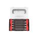 TEKTON 3/8 in. Drive Long Ball End Hex Bit Socket Set with Mini Stacking Tool Box, 8-Piece (1/8-3/8 in. )