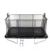 JUMPKING 10 ft. x 15 ft. Rectangle Trampoline with 2 Powder Coated Basketball Hoops and Breakaway Rim and Ladder