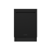 Thor Kitchen - 24" Top Control Built-In Dishwasher Stainless Steel Tub with 3rd Rack, 47 dBA - Matte Black